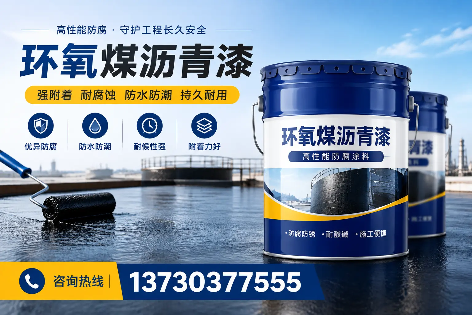 如何判断环氧煤沥青漆的质量?仙居消费者指南